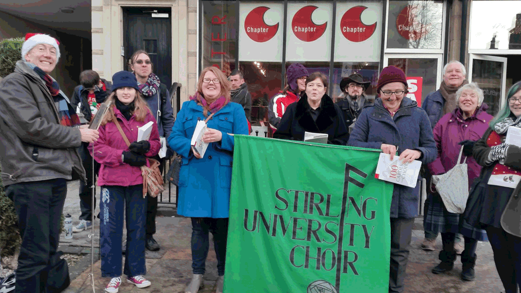 Carol Singing in Bridge of Allan